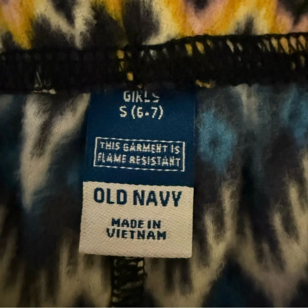 NWT Old Navy girls soft fleece pajama pants